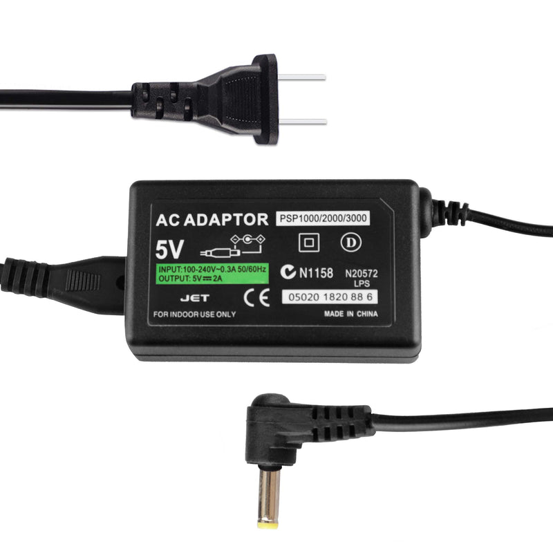 [Australia - AusPower] - PSP Charger, AC Adapter Wall Charger Compatible with Sony PSP-110 PSP-1001 PSP 1000 / PSP Slim & Lite 2000 / PSP 3000 Replacement 