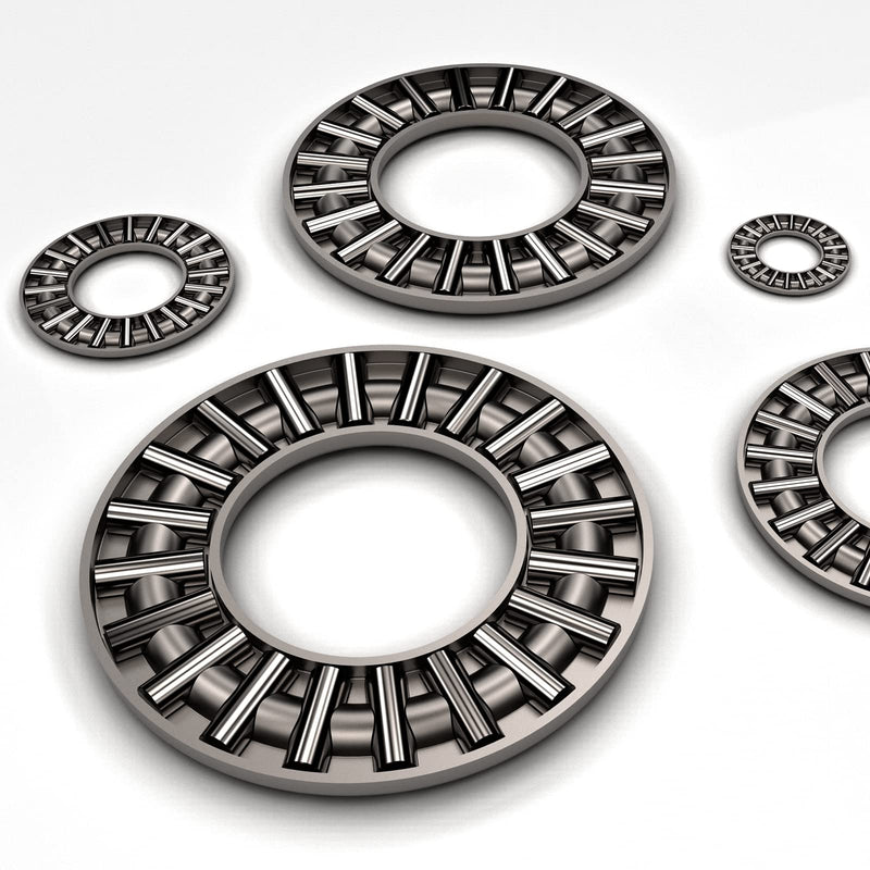 [Australia - AusPower] - uxcell TC1625 Thrust Needle Roller Bearings with Washers 1" Bore 1-9/16" OD 5/64" Width 1"x1-9/16"x5/64" 