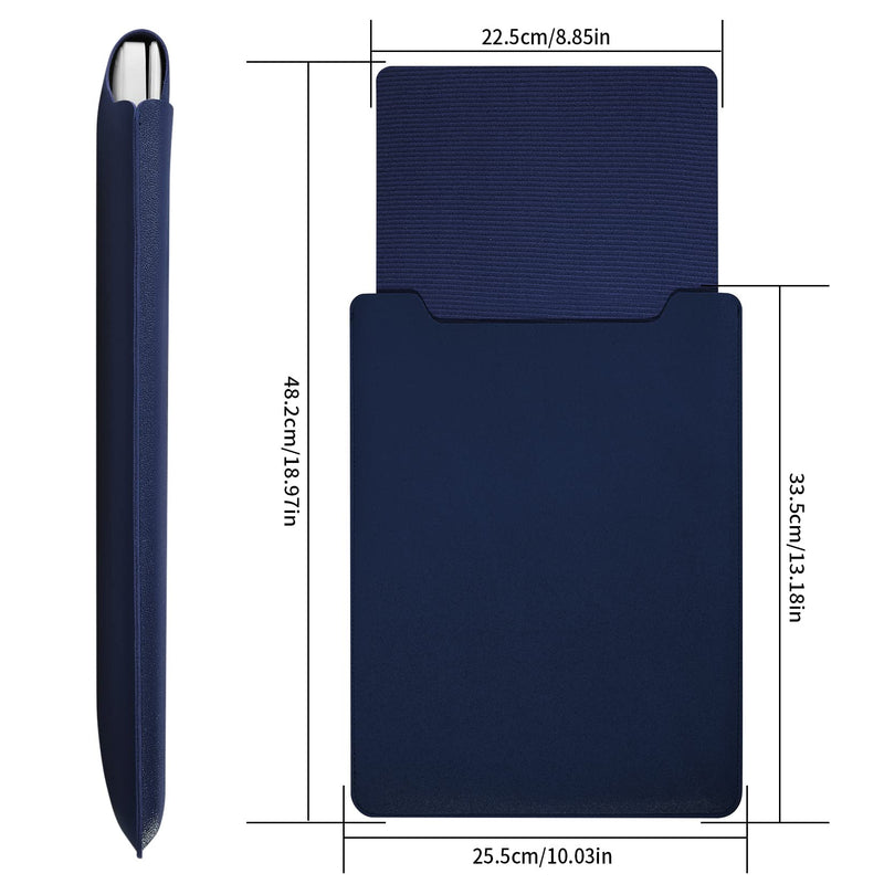 [Australia - AusPower] - 13.3-14" Laptop Sleeve, Padded Laptop Case, Thin Portable Versatile Laptop Case Bag Compatible with Laptop 2022 Pro 14 inch/2015 Pro 13.3 inch/2015 Air 13.3 inch - Blue 