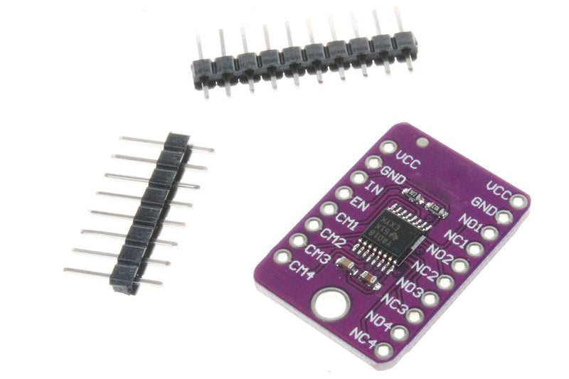 [Australia - AusPower] - NOYITO TS3A5018 10Ohm Quad Channel SPDT Analog Switch Module 