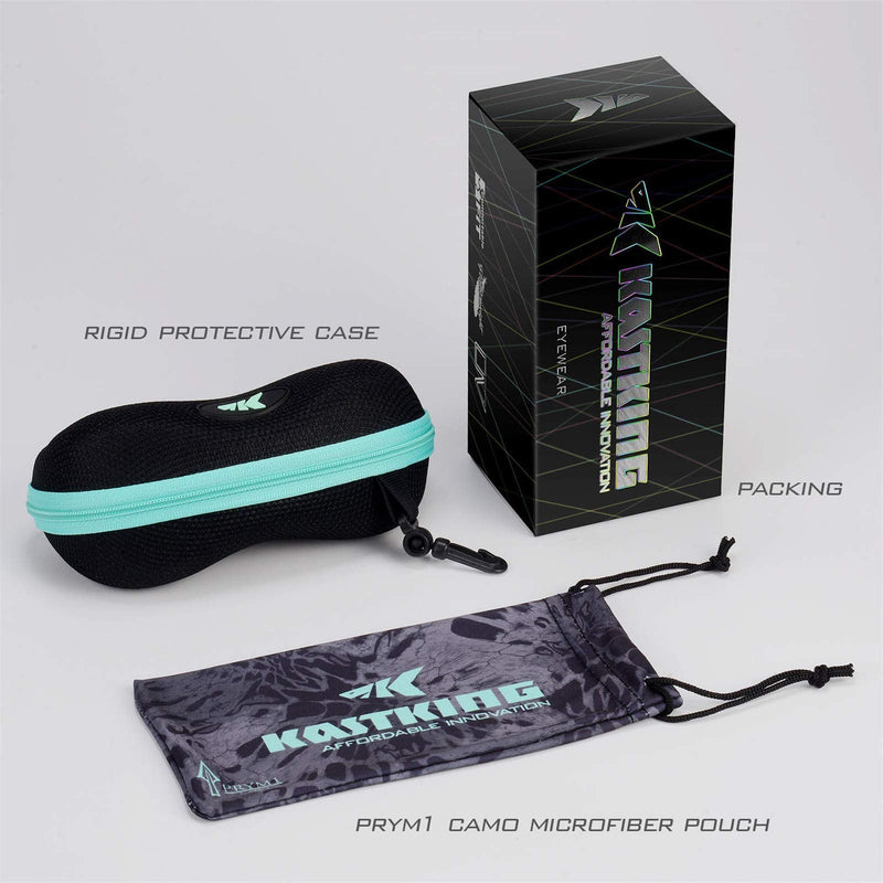 [Australia - AusPower] - KastKing Alanta Polarized Sport Sunglasses for Men and Women, Ideal for Driving Fishing Cycling and Running,UV Protection Frame:gloss Black&purple / Lens:smoke 