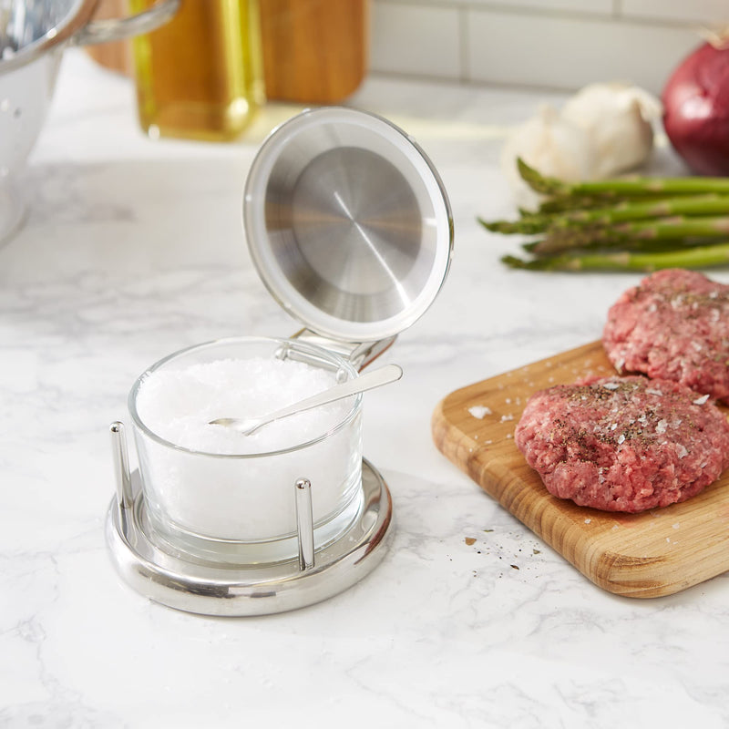 [Australia - AusPower] - RSVP Endurance Salt Server with Spoon 6" x 3.5" x 2.5" 