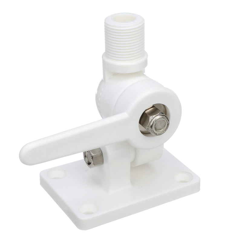 [Australia - AusPower] - Seachoice 19501 4-Way Nylon Antenna Ratchet Mounting Kit, White Finish 