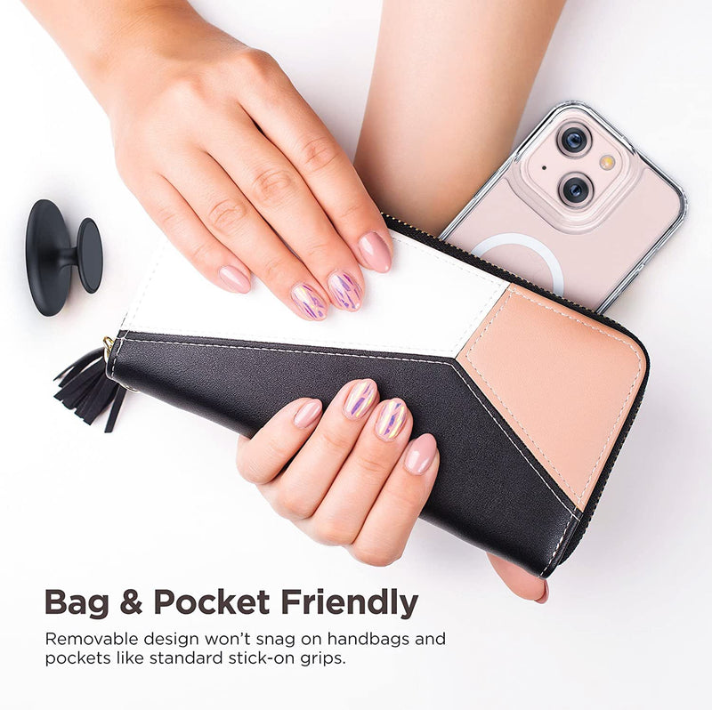 [Australia - AusPower] - Encased Magnetic Holder Designed for MagSafe iPhone 12/13 Cases and Accessories (2-in-1 Grip/Kickstand) 