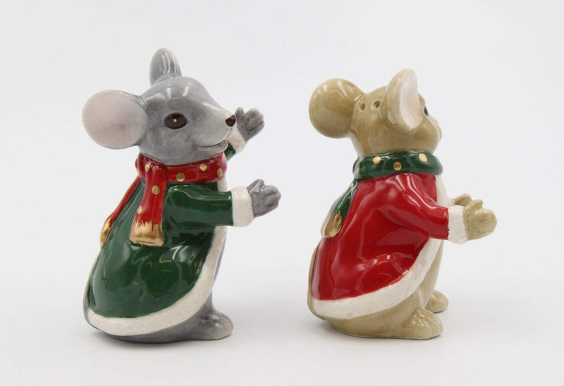 [Australia - AusPower] - Cosmos Gifts Christmas Mouse Couple S/P Salt and Pepper Set, Multicolored 