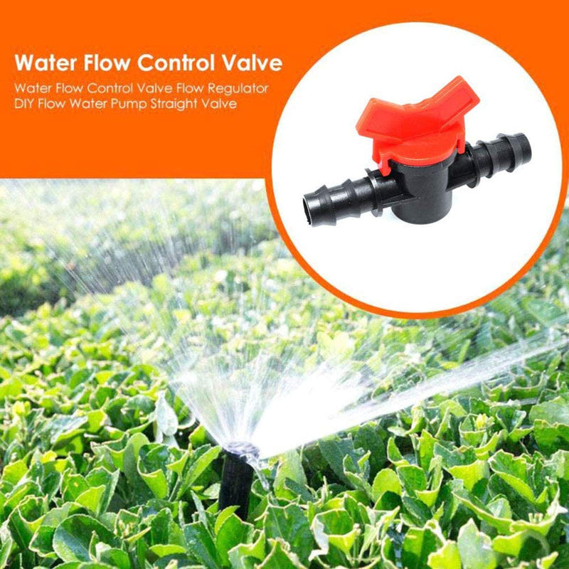 [Australia - AusPower] - DGZZI Barbed Ball Valve 4PCS 3/4-Inch ID in-Line Ball Valve Shut-Off Switch with Hose Barb for Drip Irrigation and Aquariums 