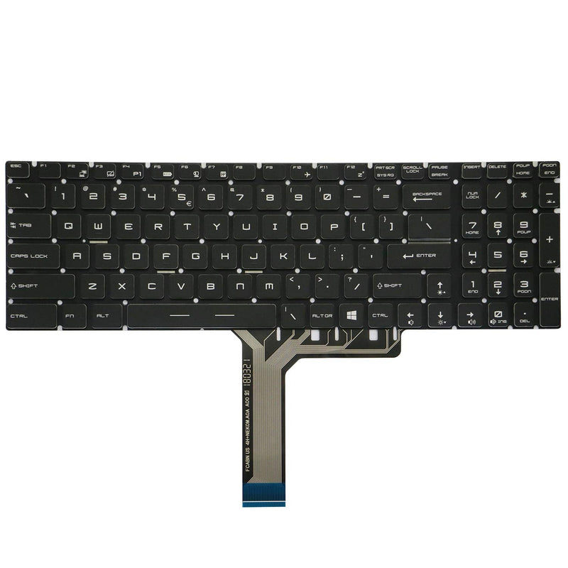 [Australia - AusPower] - AUTENS Replacement US Colorful Backlight Keyboard for MSI GS60 GS63 GS63VR GS70 GS72 GT62 GT62VR GT72 GT73VR GE62 GE62VR GE63 GE72 GE73 GE73VR PE60 PE62 PE70 GL62 GL72 GP62 GP72 WS60 WS70 WS72 Laptop 