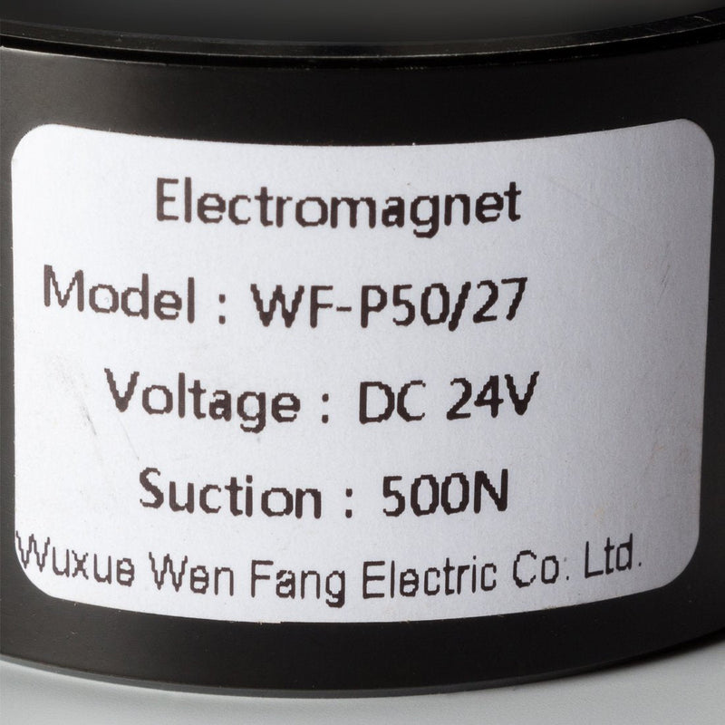 [Australia - AusPower] - uxcell 24V DC 500N Electric Lifting Magnet Electromagnet Solenoid Lift Holding 