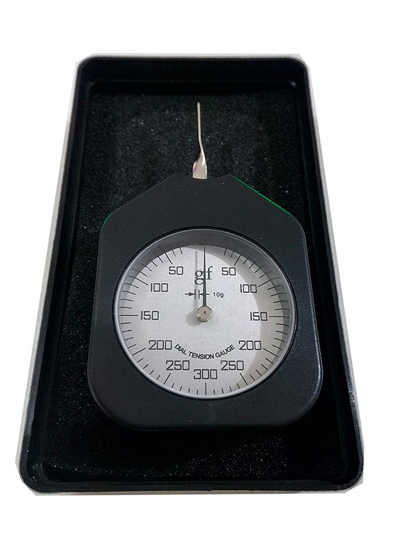 [Australia - AusPower] - VTSYIQI Gram Tension Meter Dial Tension Gauge Meter with Max Value 300g 