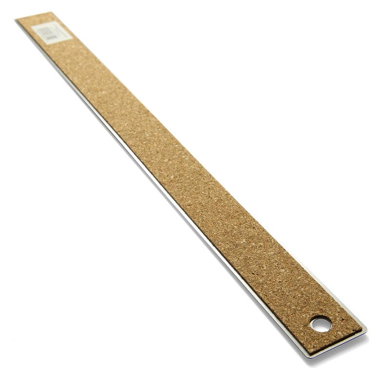 [Australia - AusPower] - Officemate OIC Classic Stainless Steel Metal Ruler, 15 inches with Metric Measurements, Silver, 15" L x 1.25" W (66612) 15" L x 1.25" 