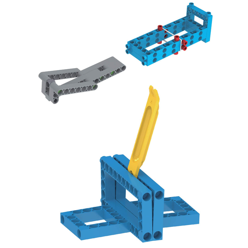 [Australia - AusPower] - Thames & Kosmos Simple Machines Science Experiment & Model Building Kit, Introduction to Mechanical Physics, Build 26 Models to Investigate The 6 Classic Simple Machines 