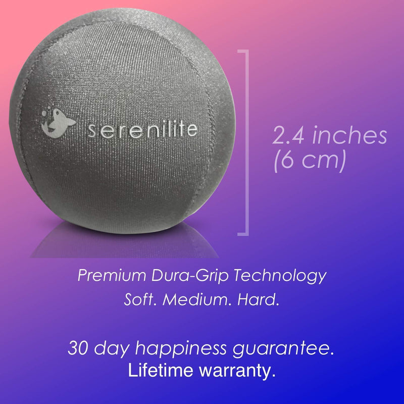 [Australia - AusPower] - Serenilite Hand Therapy Exercise Stress Ball Bundle - Tri-Density Stress Balls & Grip Strengthening - Therapeutic Hand Mobility & Restoration 