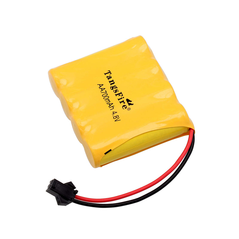 [Australia - AusPower] - 4.8V 700mAH Battery Rock Off-Road AA Batteries SM 2P Plug with USB Charging Cable for C181 C182 C185 1/18 Scale Off-Road Rock Crawler Remote Control RC Car TrucksFour Wheels Race Car 