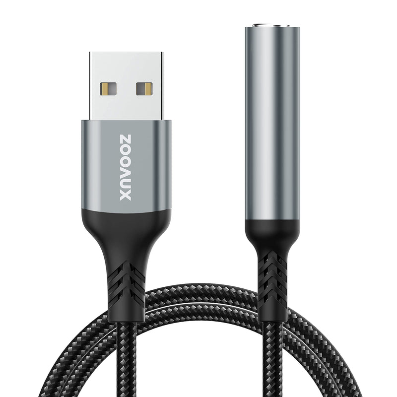 [Australia - AusPower] - ZOOAUX USB C OTG Adapter + USB to 3.5mm Audio Jack Adapter (Bundle) 