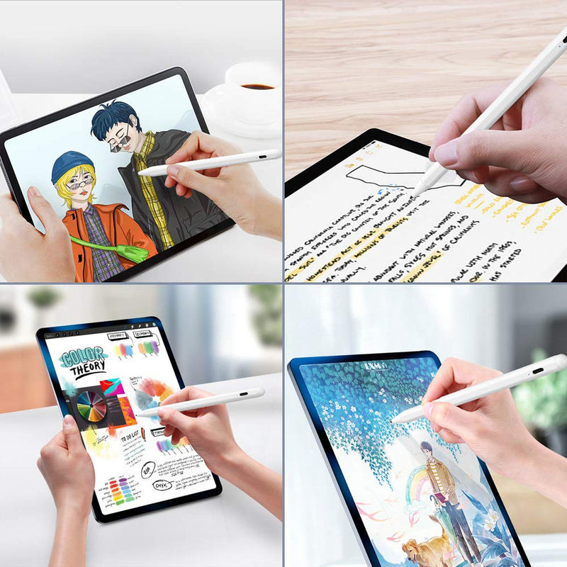 [Australia - AusPower] - SUNTAIHO Stylus Pen for iPad with Palm Rejection, Digital Pen with Magnetic Compatible with (2018-2020) iPad Pro 11 & 12.9 inch/iPad 7th Gen/iPad 6th Gen/iPad Air 3rd Gen-606 606 