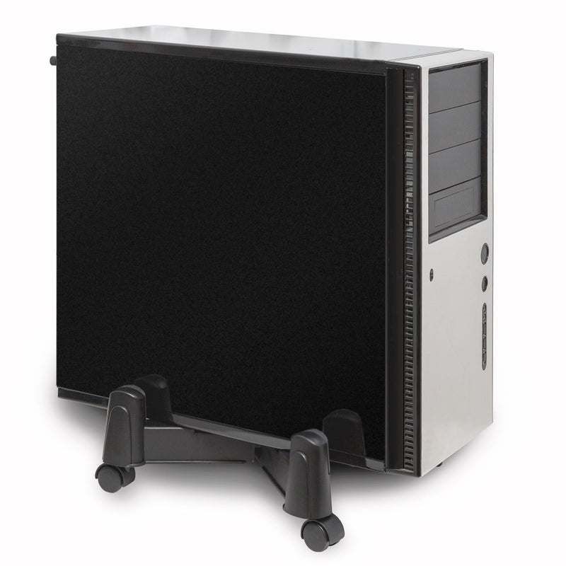 [Australia - AusPower] - Mobile Desktop Tower Computer Floor Stand Rolling Caster Wheels and Adjustable Width from 6 to 10 Inches 