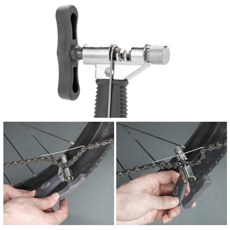 [Australia - AusPower] - Qkurt Bike Tool Set(3pcs) Bike Chain Tool Bike Link Plier Chain Checker Perfect Tool for Bike Repair 