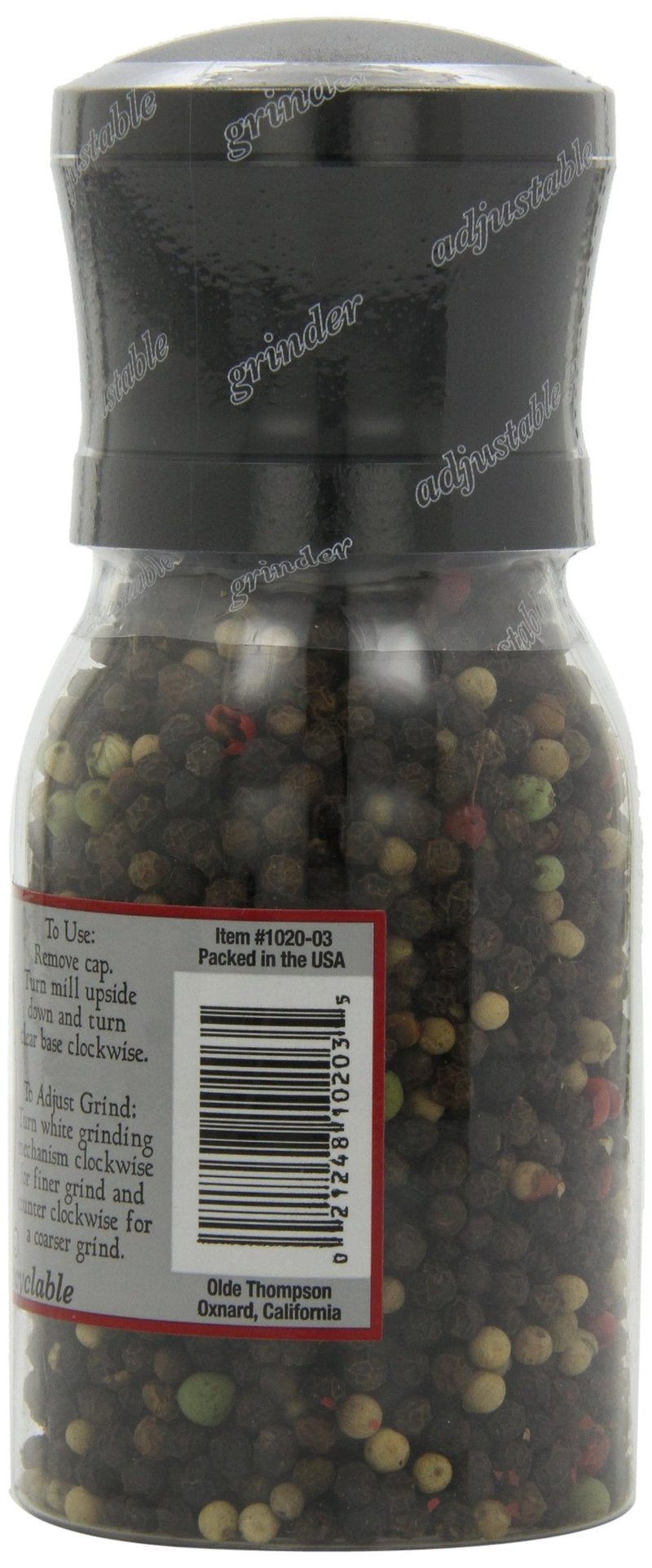 [Australia - AusPower] - Olde Thompson Pepper Supreme, 4.8-Ounce Grinders (Pack of 2) 