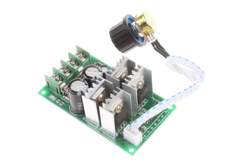 [Australia - AusPower] - NOYITO 30A DC Motor Speed Controller DC 12V 24V 36V 48V 6-60V Brush Motor Controller Speed Range 0-100% Support PLC 0-5V MCU (30A) 