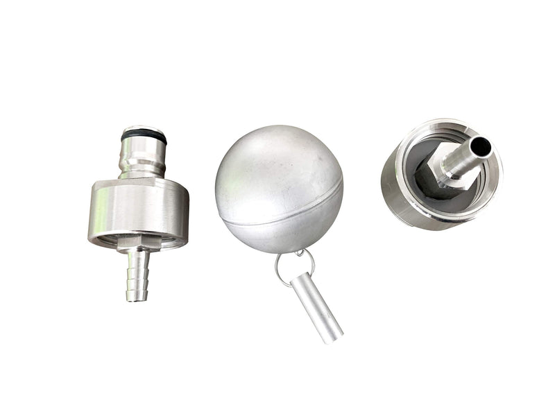 [Australia - AusPower] - Stainless Steel FermZilla Pressure Kit for 27L Fermzilla Suits Conical And All Rounder Model with 2pcs Carbonation cap for homebrew beer keg 