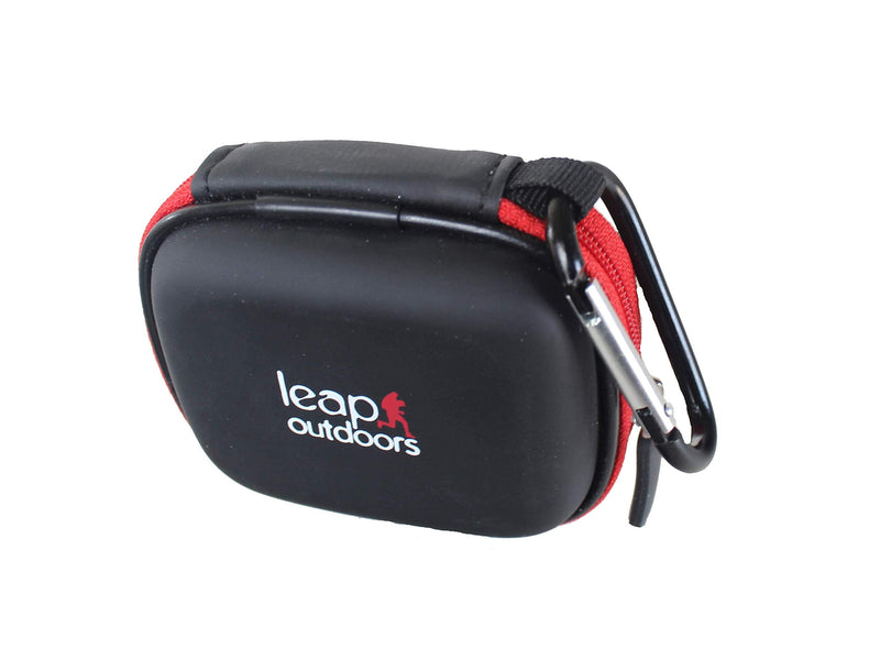 [Australia - AusPower] - Leap Outdoors Weather-Resistant Protective SD SDHC Memory Card Storage Carrying Case for Photography and Trail Camera Card Reader and 12 SD Cards with Mesh Pocket 