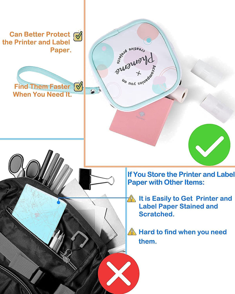 [Australia - AusPower] - Phomemo M02 Portable Pocket Printer Bundle with Phomemo Carry Bag 