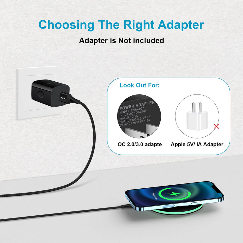 [Australia - AusPower] - 15W Wireless Charger Fast Charging Pad Compatible Samsung Galaxy S23 S22 S21 S20 Ultra 5G FE S10 S9 S8 S7 S6, Note 20 10 9 8, Z Fold4/3/2, Z Flip4/3, iPhone 14 13 12 11 Pro Max, Google Pixel 7 6 5 4 