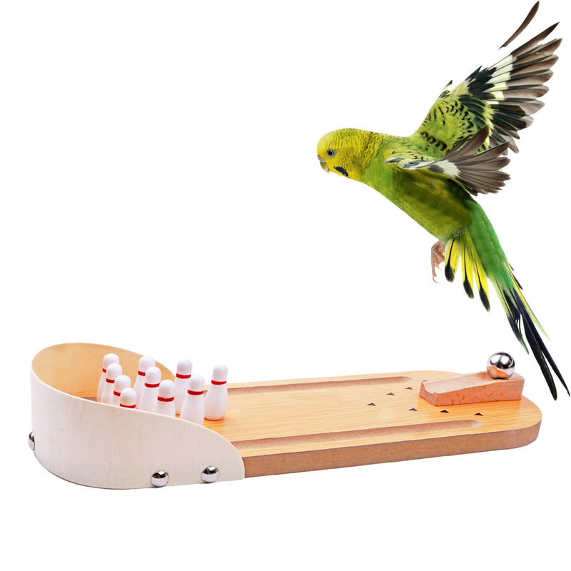 [Australia - AusPower] - Table Top Mini Bowling Game Set - Tabletop Wooden Board Mini Arcade Desktop Tiny Bowling Shooting Alley Office Desk Stress Relief Gadgets Small Finger Toys Fun Gag Gifts for Men Adults Kids Teens Boys 