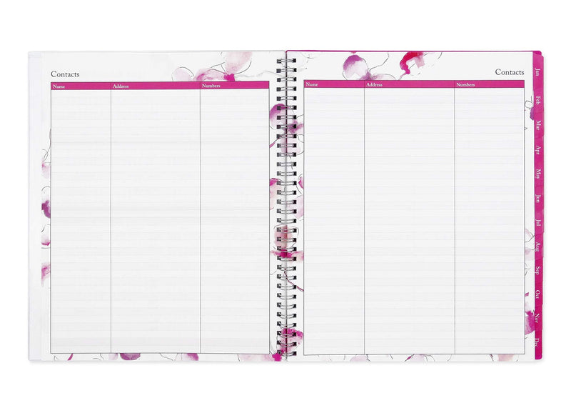 [Australia - AusPower] - Blue Sky 2019 Weekly & Monthly Planner, Flexible Cover, Twin-Wire Binding, 8.5" x 11", Orchid 8.5" x 11" Old Version 