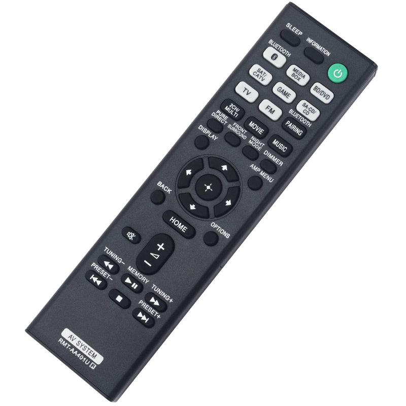 [Australia - AusPower] - RMT-AA401U Replacement Remote Controller Fit for Sony Multi Channel AV Receiver STR-DH590 STR-DH790 STRDH590 STRDH790 