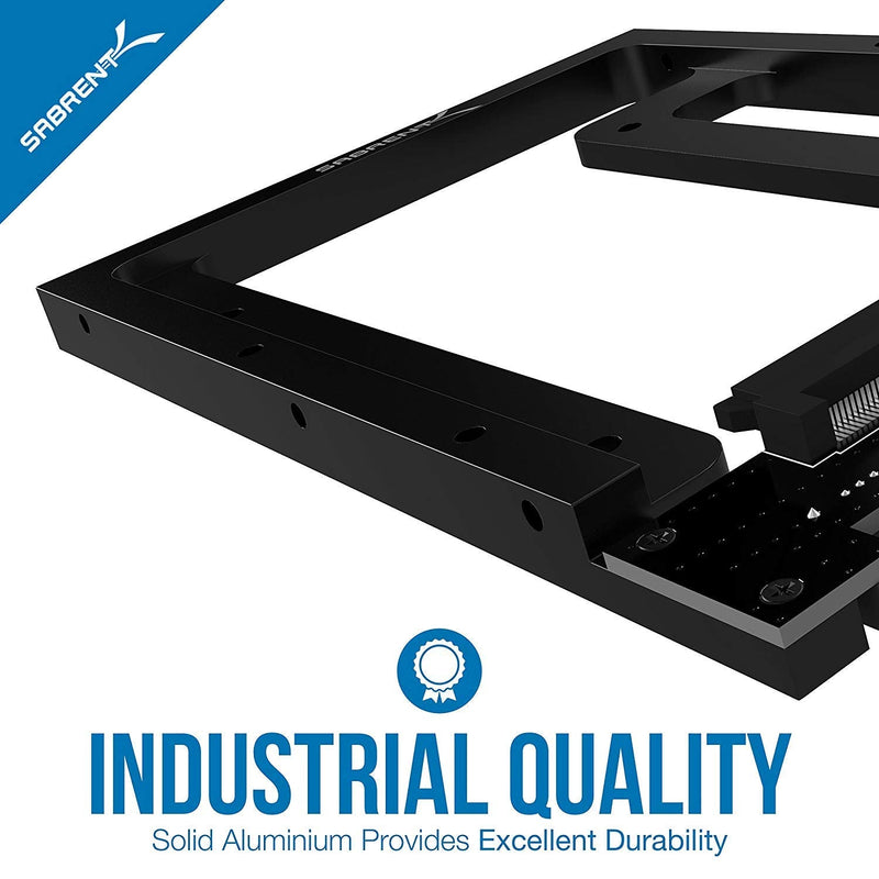 [Australia - AusPower] - SABRENT 2.5” SSD & SATA Hard Drive to Desktop 3.5” SATA Bay Converter Mounting Kit (BK-PCBS) Server: x2 2.5" HDD/SSD to 3.5 