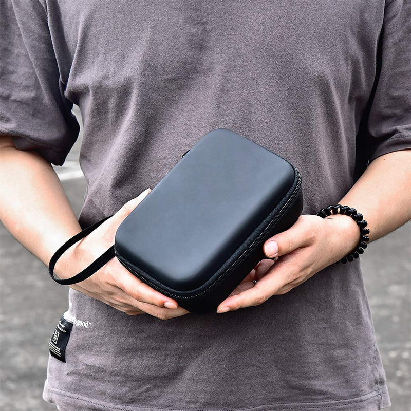 [Australia - AusPower] - USB Flash Drive Case SD Cards Thumb Drive Memory Card Holder SD SDXC SDHC Card Storage Bag Electronic Accessories Organizer for SanDisk/ for Samsung|Inland/ for PNY/ for Netac(Case Only) (Black) black 