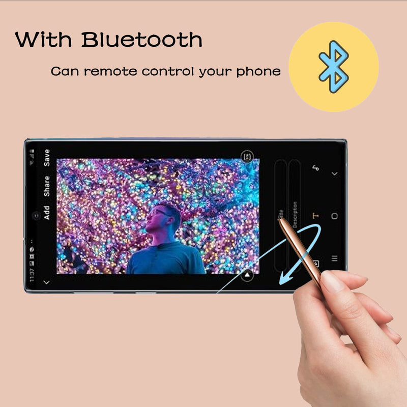 [Australia - AusPower] - Galaxy Note 20 Stylus Pen with Bluetooth for Samsung Galaxy Note 20 Note 20 Ultra 5G(EJ-PN980BAEGUS) Note 20 S Pen Touch Stylus Pen Replacement (Mystic Bronze) Mystic Bronze 