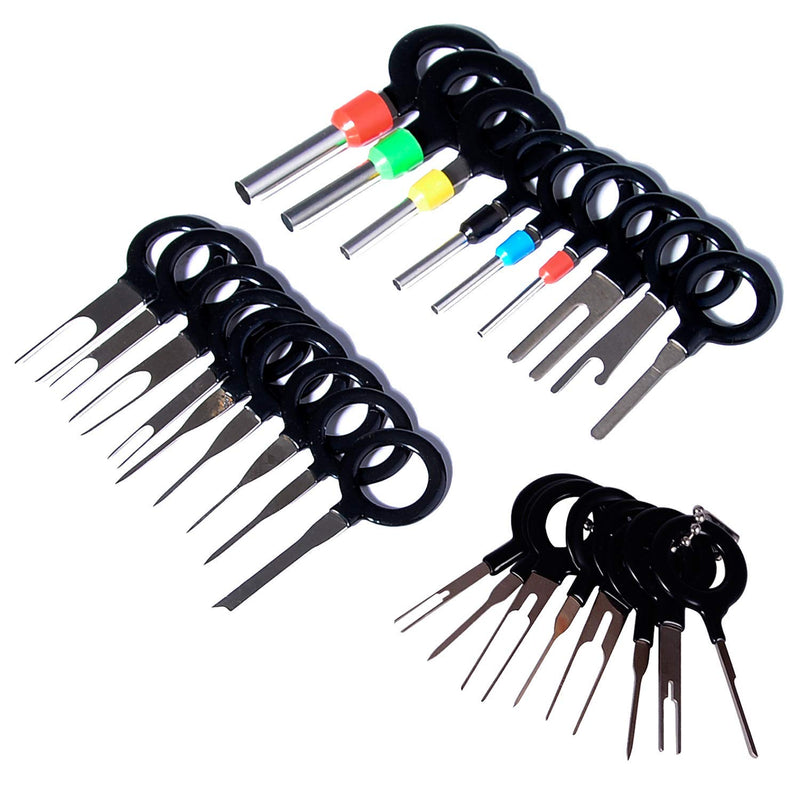 [Australia - AusPower] - 70 Pcs Terminal Removal Key Tool, BingSnow Terminal Pin Extractor Puller Repair Remover Key Tools for Most Connector Terminal 