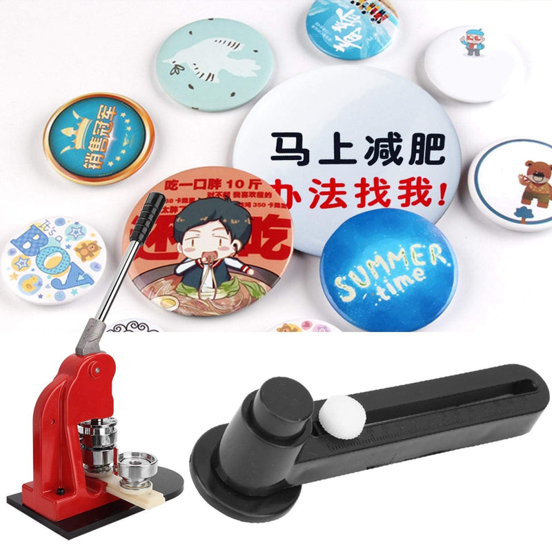 [Australia - AusPower] - Badge Circle Cutter, Portable Adjustable Badge Photo Circle Cutter, DIY Paper Cutting Rotary Cutter, Badge Machine Handling Paper Cutter, Circle Cutter 