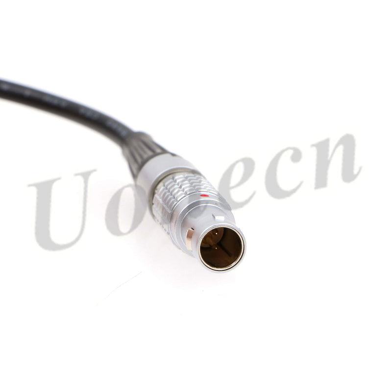 [Australia - AusPower] - Uonecn Right Angle DC Male to 2 Pin Male Teradek Bolt Power Cable for Transmitter Tilta Battery Plate on The FS7 