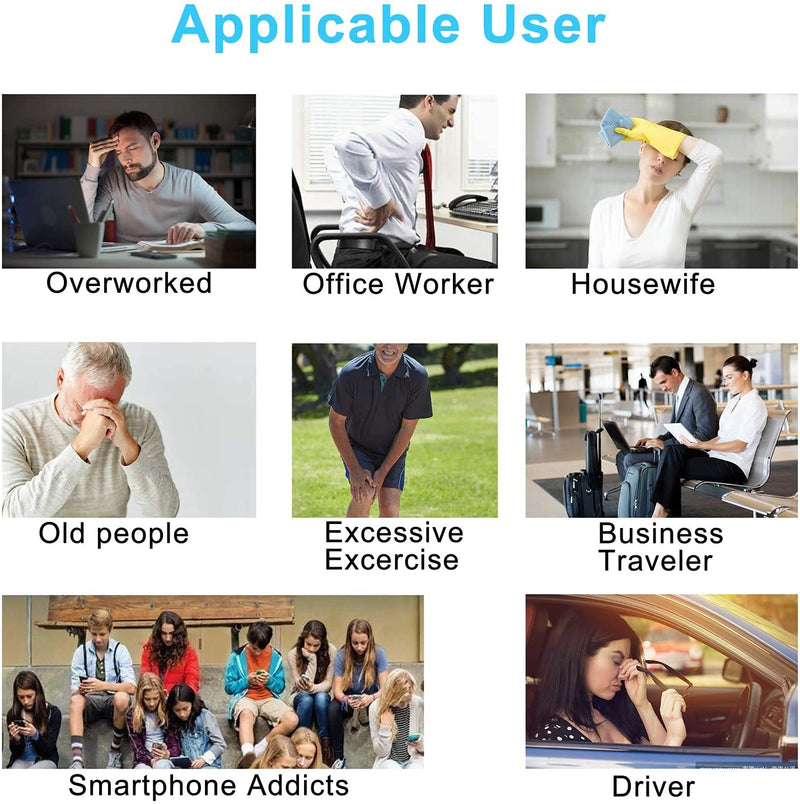 [Australia - AusPower] - Belifu Dual Channel TENS EMS Unit 24 Modes Muscle Stimulator for Pain Relief Therapy, Electronic Pulse Massager Muscle Massager with 10 Pads, Dust-Proof Drawstring Storage Bag，Fastening Cable Ties… Black 