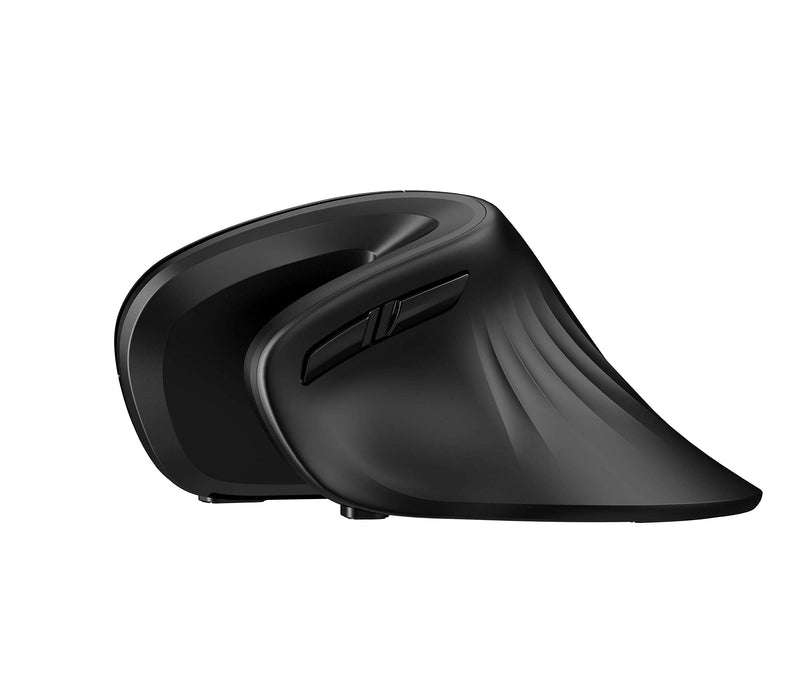[Australia - AusPower] - MOJO Perfect Grip Dual Mode Silent Vertical Mouse - Bluetooth / Wireless Optical Ergonomic Mouse w/Adjustable Sensitivity and Quiet Buttons Perfect Grip - Dual Mode (Bluetooth + Wireless) 