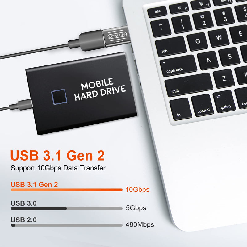 [Australia - AusPower] - 4-Pack USB C to USB Adapter [Gold-Plated],Type-C Male to USB 3.0 Female Adapter,Thunderbolt 3/4 to USB OTG Adapter for MacBook Pro 2020,iPad Pro 2020,MacBook Air 2020 and More Type C Devices (Grey) Grey 