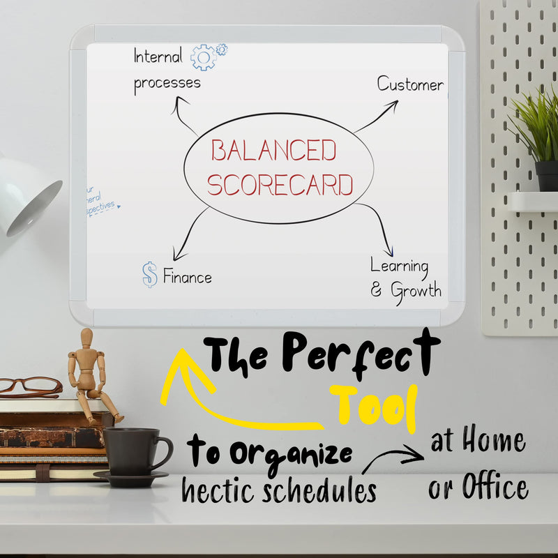 [Australia - AusPower] - Mr. Pen- Dry Erase Whiteboard, 12.5" X 9.5", Small White Board, Dry Erase Board, Whiteboard with 8 Dry Erase Markers, Small Dry Erase Board, Whiteboard, White Board Dry Erase, Magnetic Dry Erase Board 