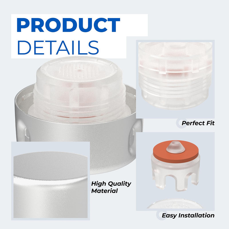 [Australia - AusPower] - Xinafan 630-7500 Vacuum Breaker Repair Kit Compatible with Prier 400 500 Series Part Accessories Pressure Vacuum Breaker Outside Faucet Wall Hydrants Replacement Plunger Assembly 