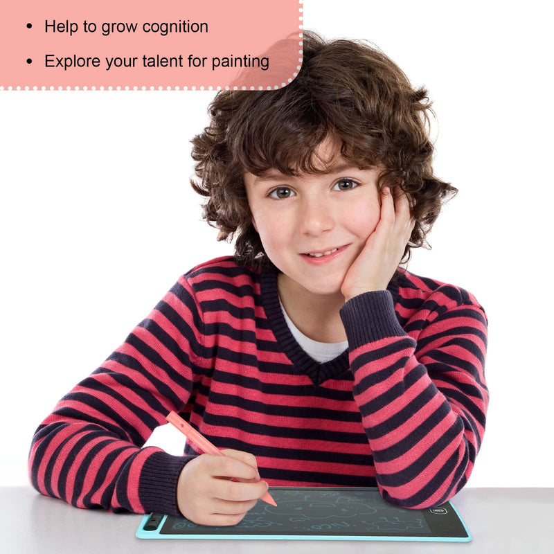 [Australia - AusPower] - 4.5 Inch Replacement Stylus Drawing Pen 4 Pieces Toddler Drawing Tablet Pens Kids' Electronics Pens with 4 Hanging Rope for LCD Writing Tablet (Light Pink) Light Pink 