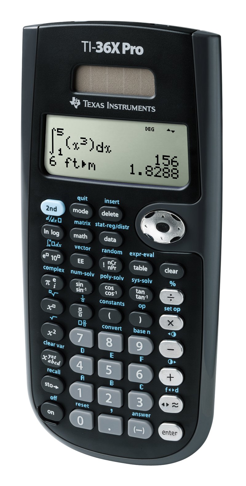 [Australia - AusPower] - Texas Instruments TI-36X Pro Engineering/Scientific Calculator | 9.7 Inch | Black. 