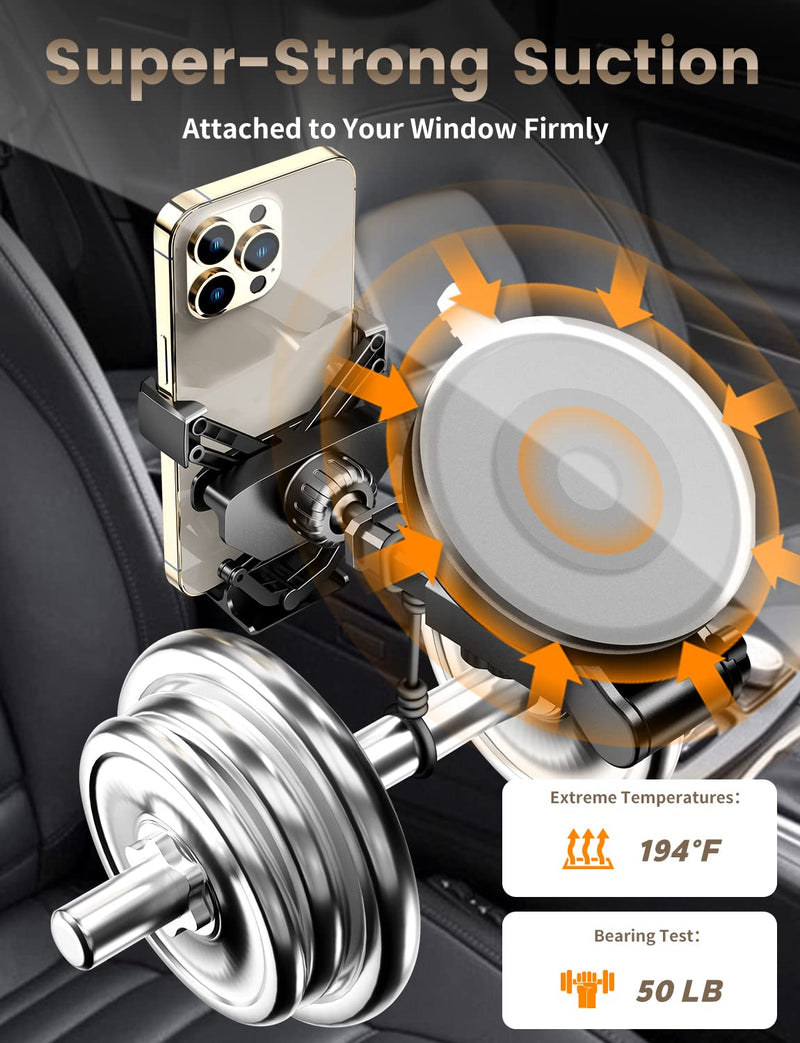 [Australia - AusPower] - Auto Lock Phone Mount for Car, eSamcore 3 in 1 Gravity Car Phone Holder Mount for Dashboard Windshield Air Vent Auto Clamping Cell Phone Car Mount for iPhone Samsung Galaxy Smartphone 