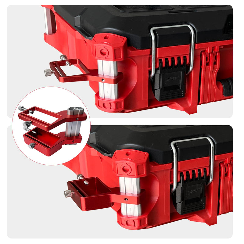 [Australia - AusPower] - JMSMSH Tool Box Level Mount Holder Set Of Two (Red) 