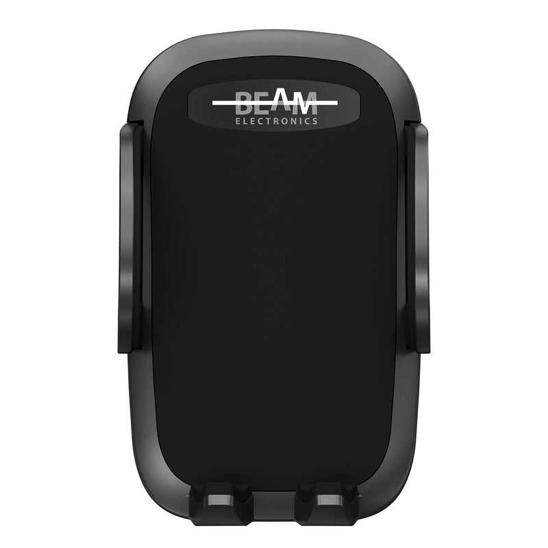 [Australia - AusPower] - Beam Electronics Car Phone Mount Holder Universal Phone Car Air Vent Mount Holder Cradle Compatible for iPhone 12 11 Pro Max XS XS XR X 8+ 7+ SE 6s 6+ 5s 4 Samsung Galaxy S4-S10 LG Nexus Nokia (Black) 