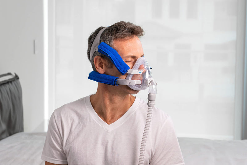 [Australia - AusPower] - CPAP Neck Pad Headgear Strap Cover by Snugell®,| Includes 2 Extra Universal Strap Covers| Fits All Major Headgear Brands | Ultra-Soft Fleece Fabric | Ergonomic Design for Comfort 