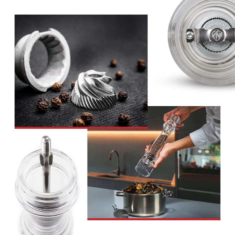 [Australia - AusPower] - Peugeot Nancy 4.75 Inch Pepper Mill, Acrylic 