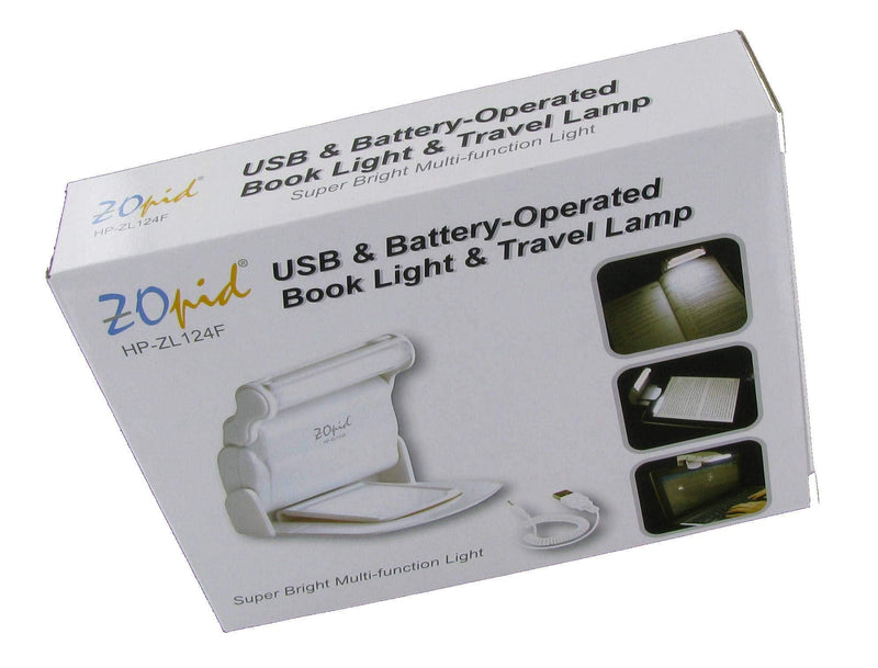 [Australia - AusPower] - ZOpid Mini USB and Battery-Operated Booklight and Travel-lamp 