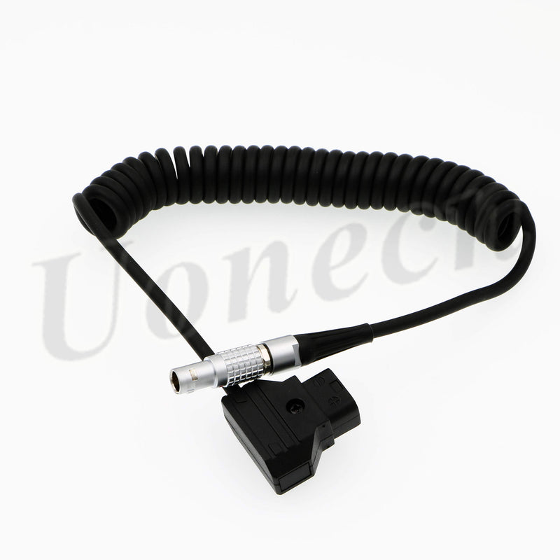 [Australia - AusPower] - Uonecn for Anton Bauer Teradek Bond Power Cable Dtap to 0B 2 Pin Plug Spring Cable Spring cable straight 2 pin male to Dtap 